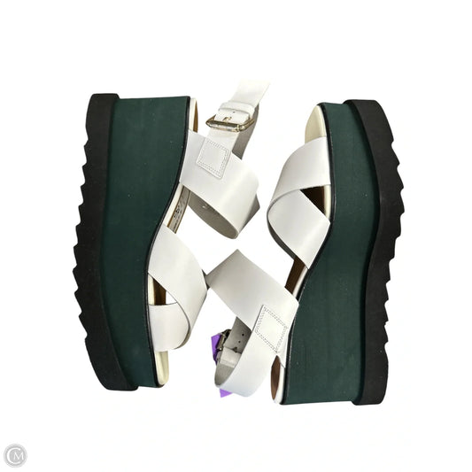 Sandals Heels Platform By Free People In White, Size: 8.5