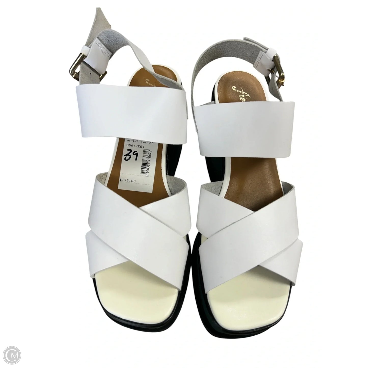 Sandals Heels Platform By Free People In White, Size: 8.5