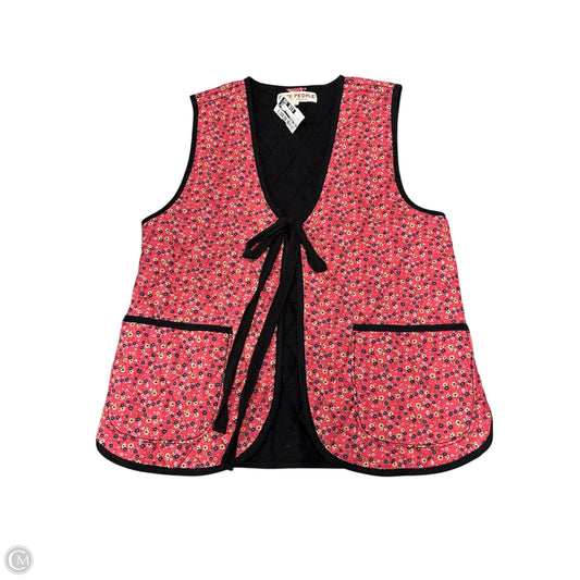 Vest Puffer & Quilted By Free People In Floral Print, Size: S