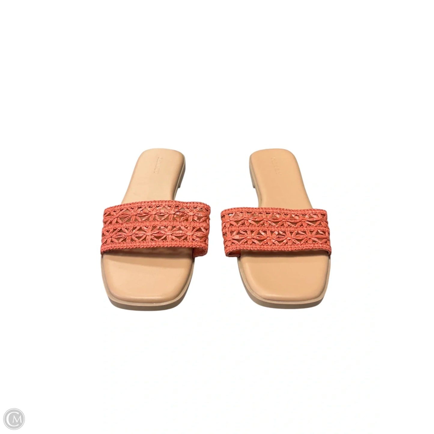 Sandals Flats By Old Navy In Orange, Size: 8