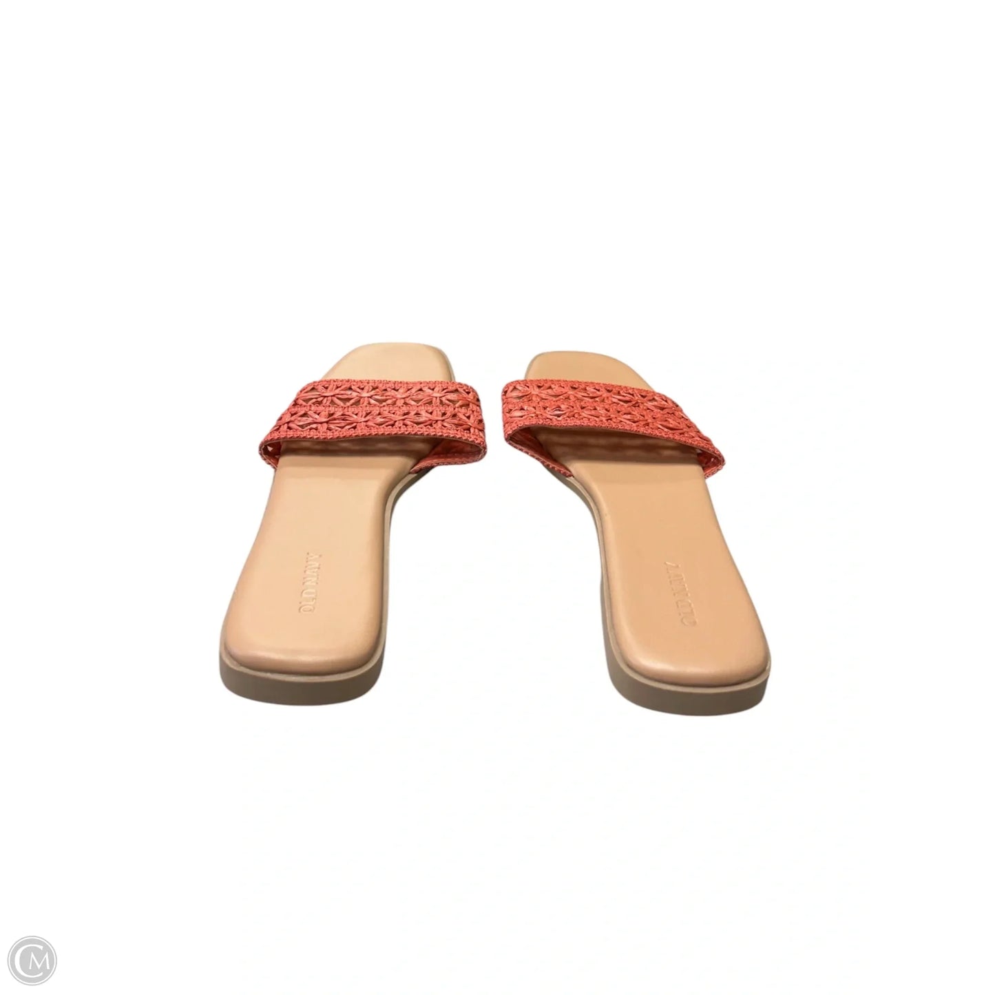 Sandals Flats By Old Navy In Orange, Size: 8