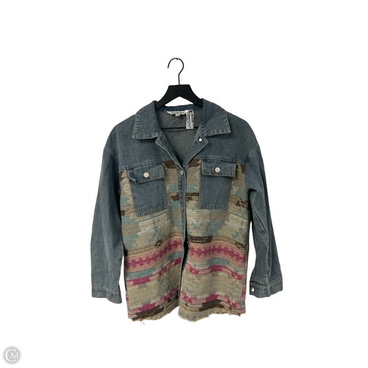 Jacket Denim By Davi & Dani In Multi-colored, Size: S