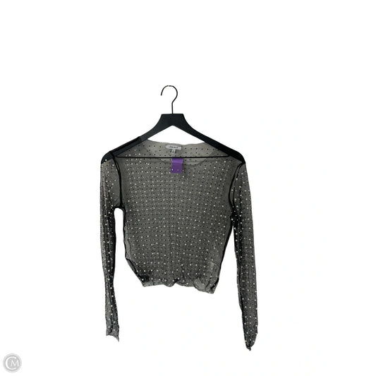 Top Long Sleeve By White Birch In Black, Size: S