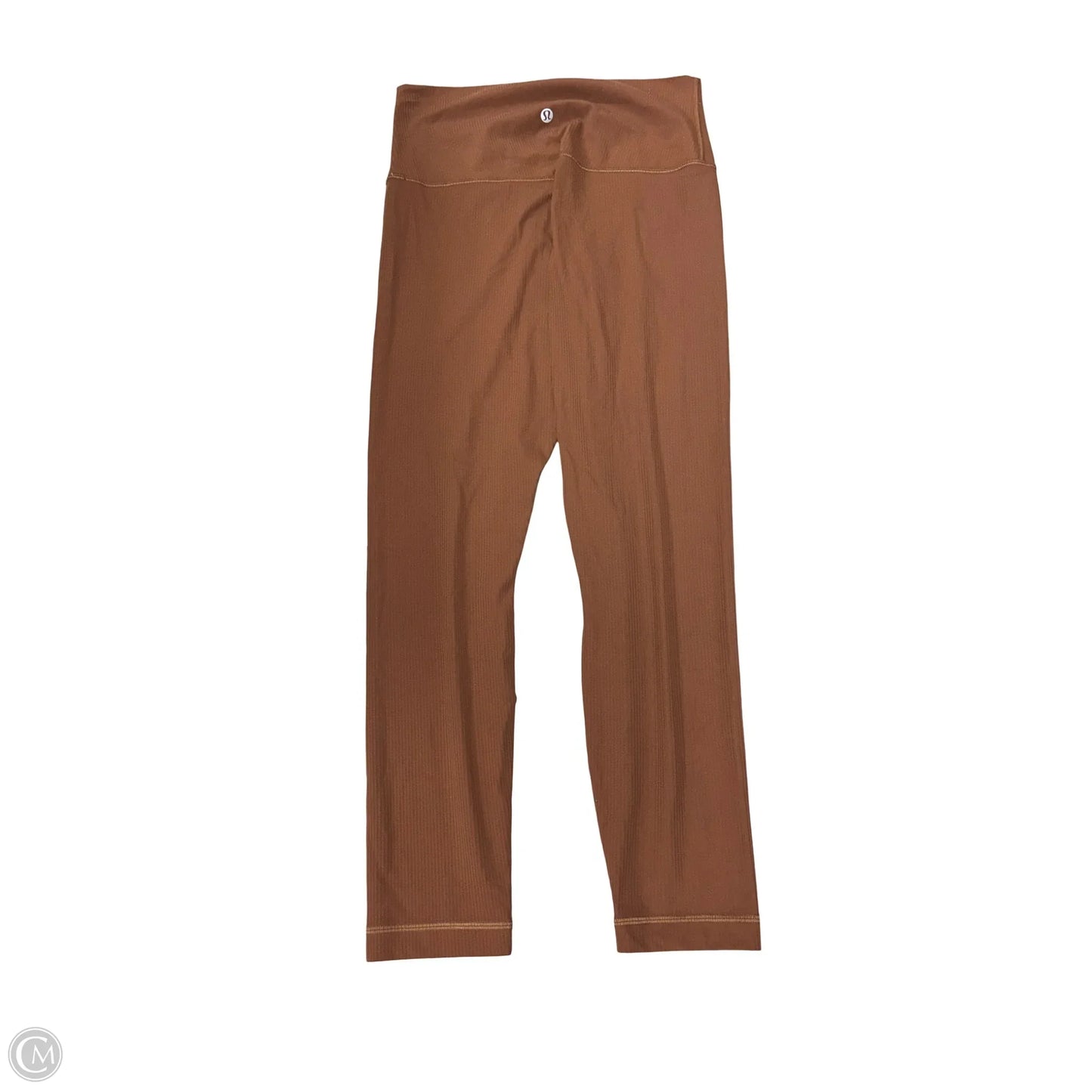 Athletic Leggings By Lululemon In Brown, Size: 8