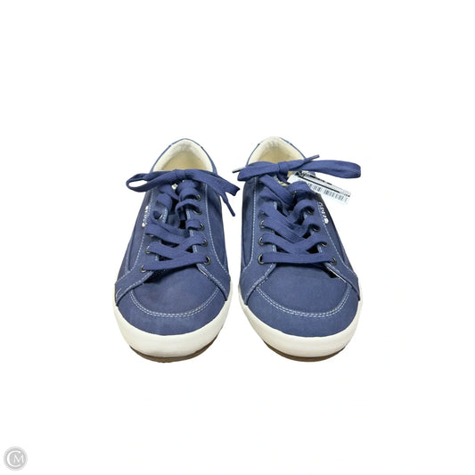 Shoes Sneakers By Taos In Blue, Size: 10