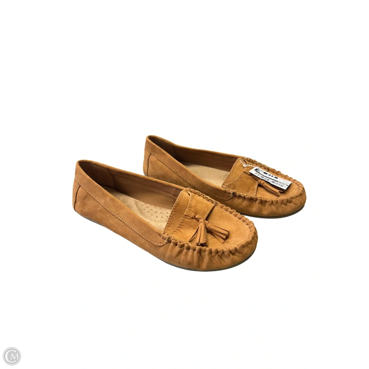Shoes Flats By Dexflex In Brown, Size: 10