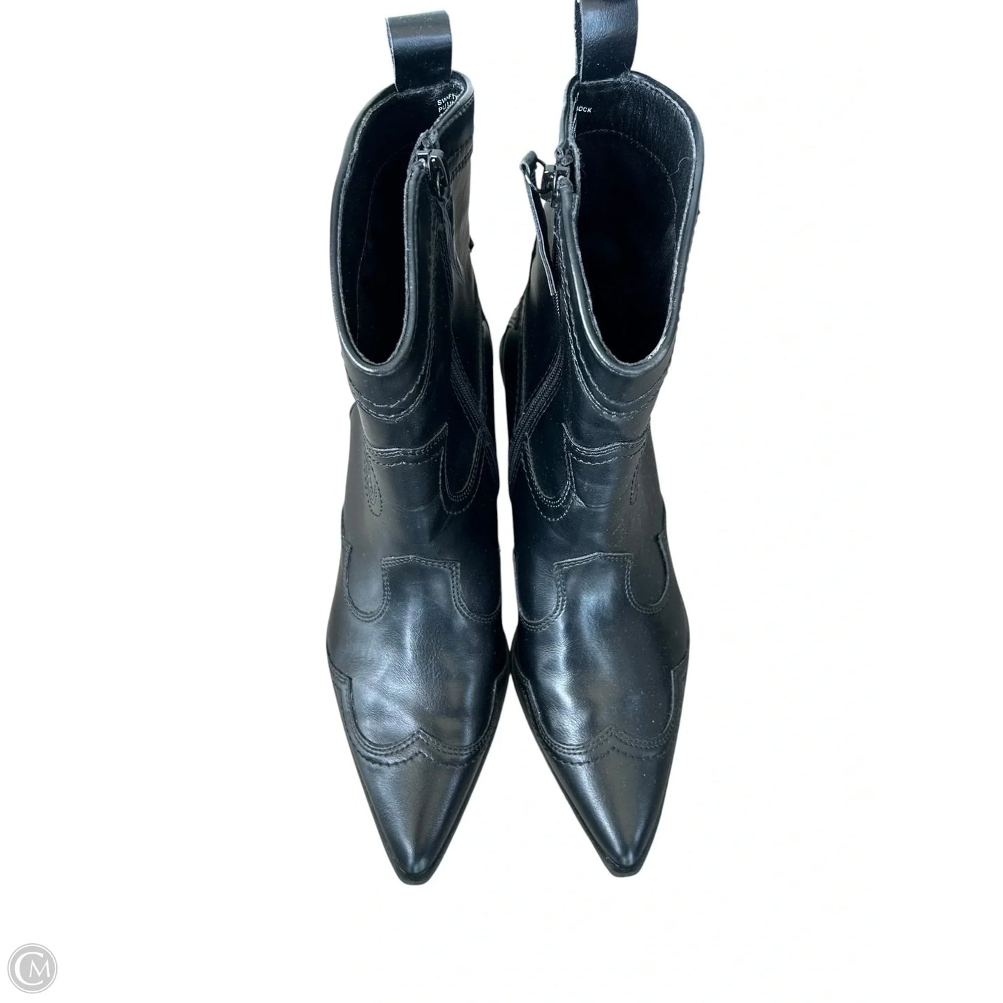 Boots Ankle Flats By Madden Girl In Black, Size: 8.5