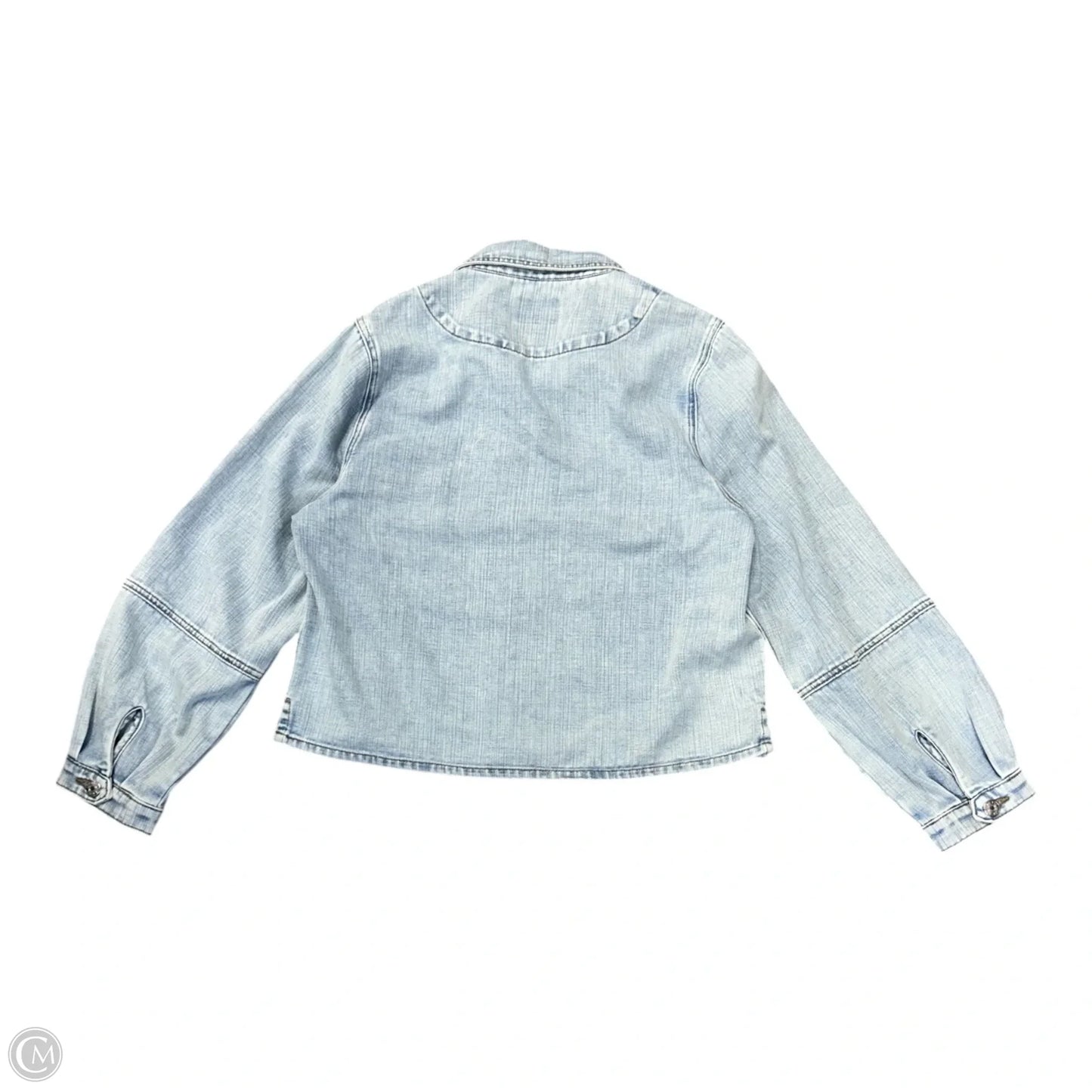 Jacket Denim By Kut In Blue Denim, Size: M