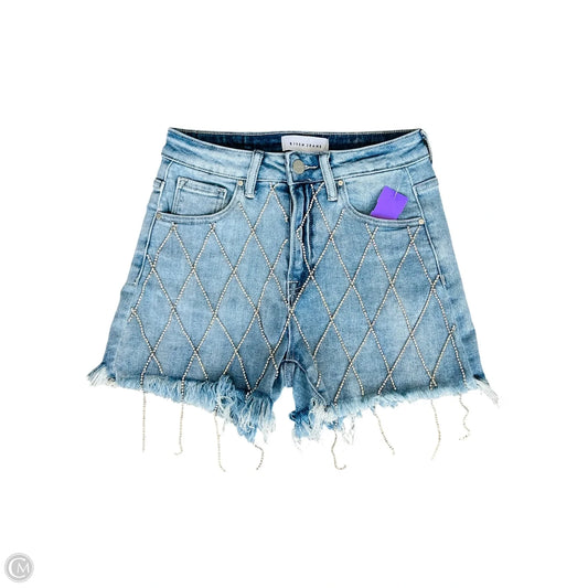 Shorts By Risen In Blue Denim, Size: S