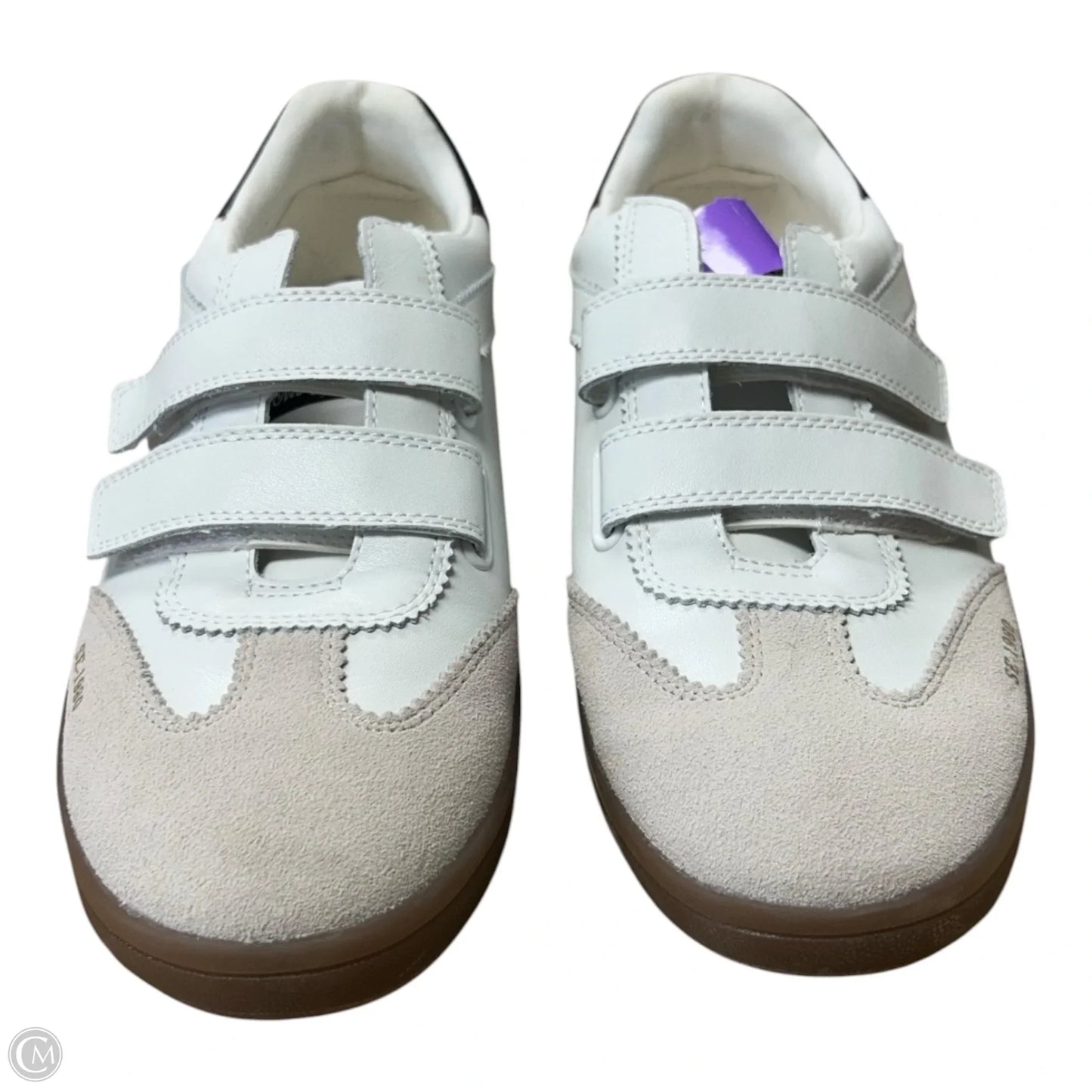 Shoes Sneakers By Sam Edelman In Tan & White, Size: 8.5