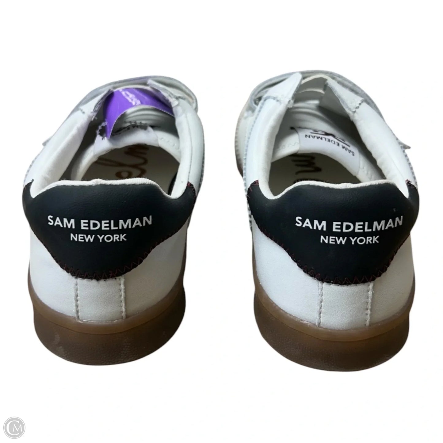Shoes Sneakers By Sam Edelman In Tan & White, Size: 8.5