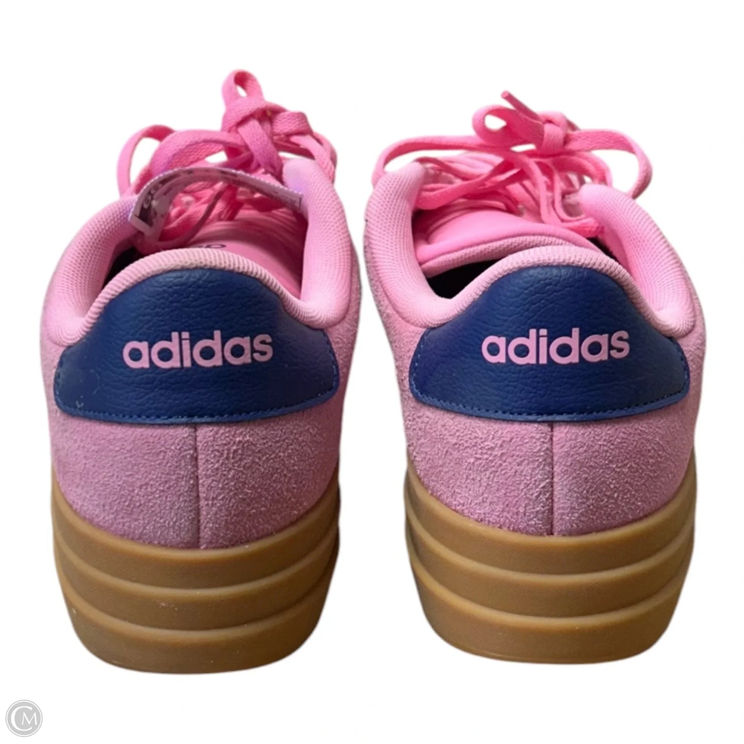 Shoes Sneakers Platform By Adidas In Blue & Pink, Size: 8
