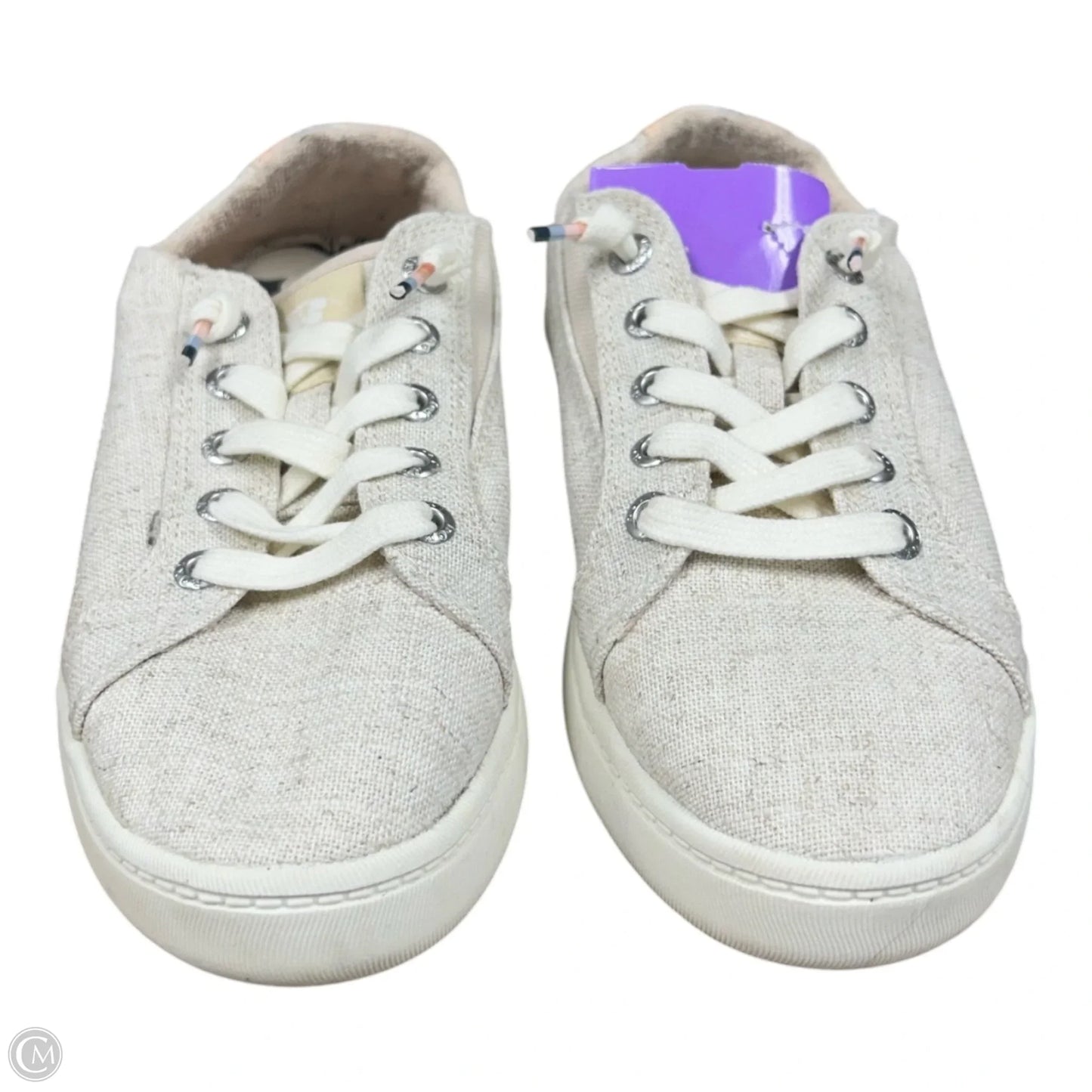 Shoes Flats By Roxy In Cream, Size: 6
