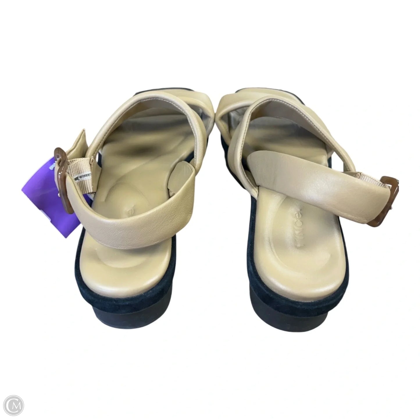 Sandals Flats By Vince In Beige, Size: 7