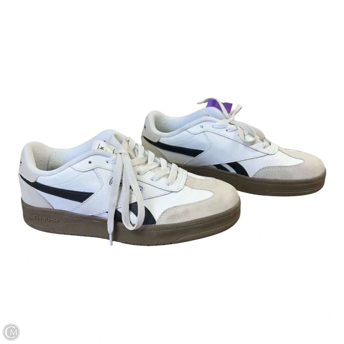 Shoes Sneakers By Reebok In Grey & White, Size: 8.5
