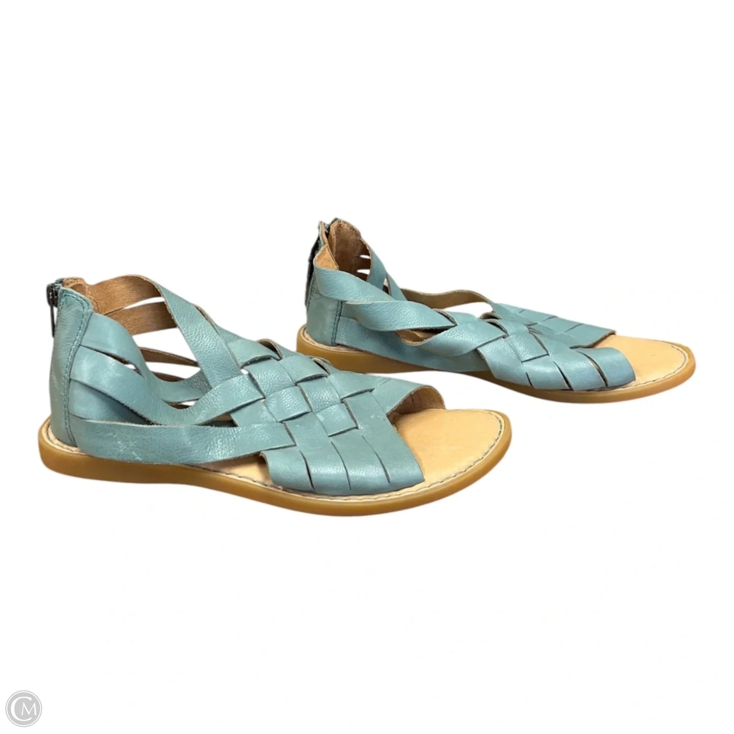 Sandals Flats By Born In Aqua, Size: 8