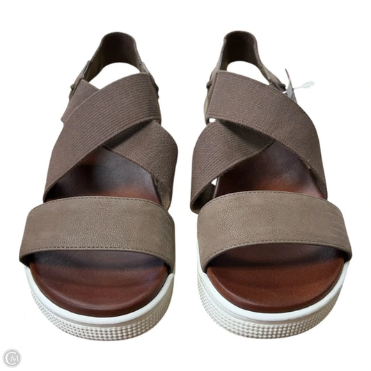 Sandals Flats By Mia In Brown, Size: 7