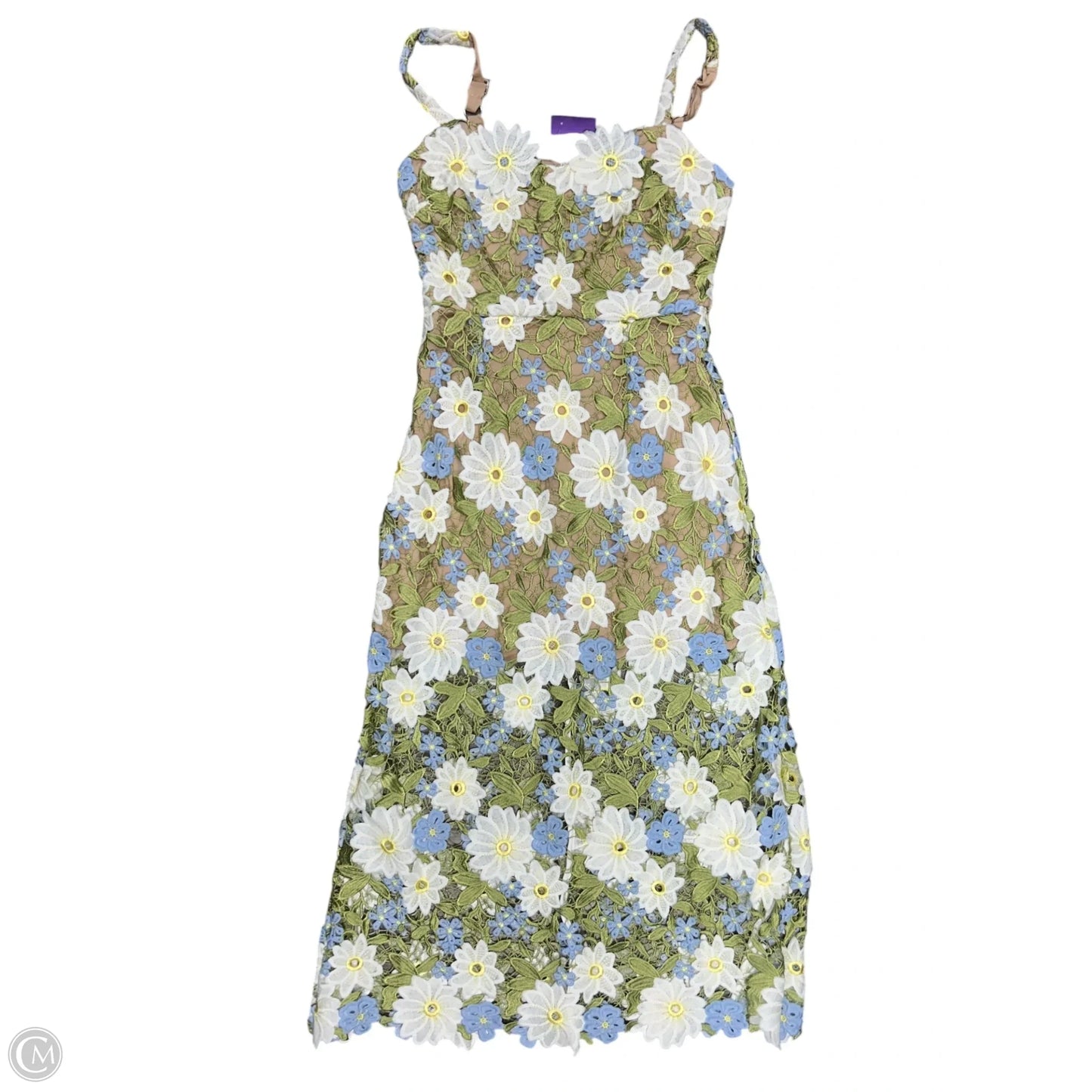 Dress Party Long By Cme In Floral Print, Size: L