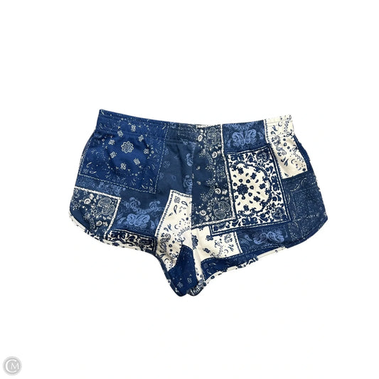 Shorts By Fabletics In Blue & White, Size: M