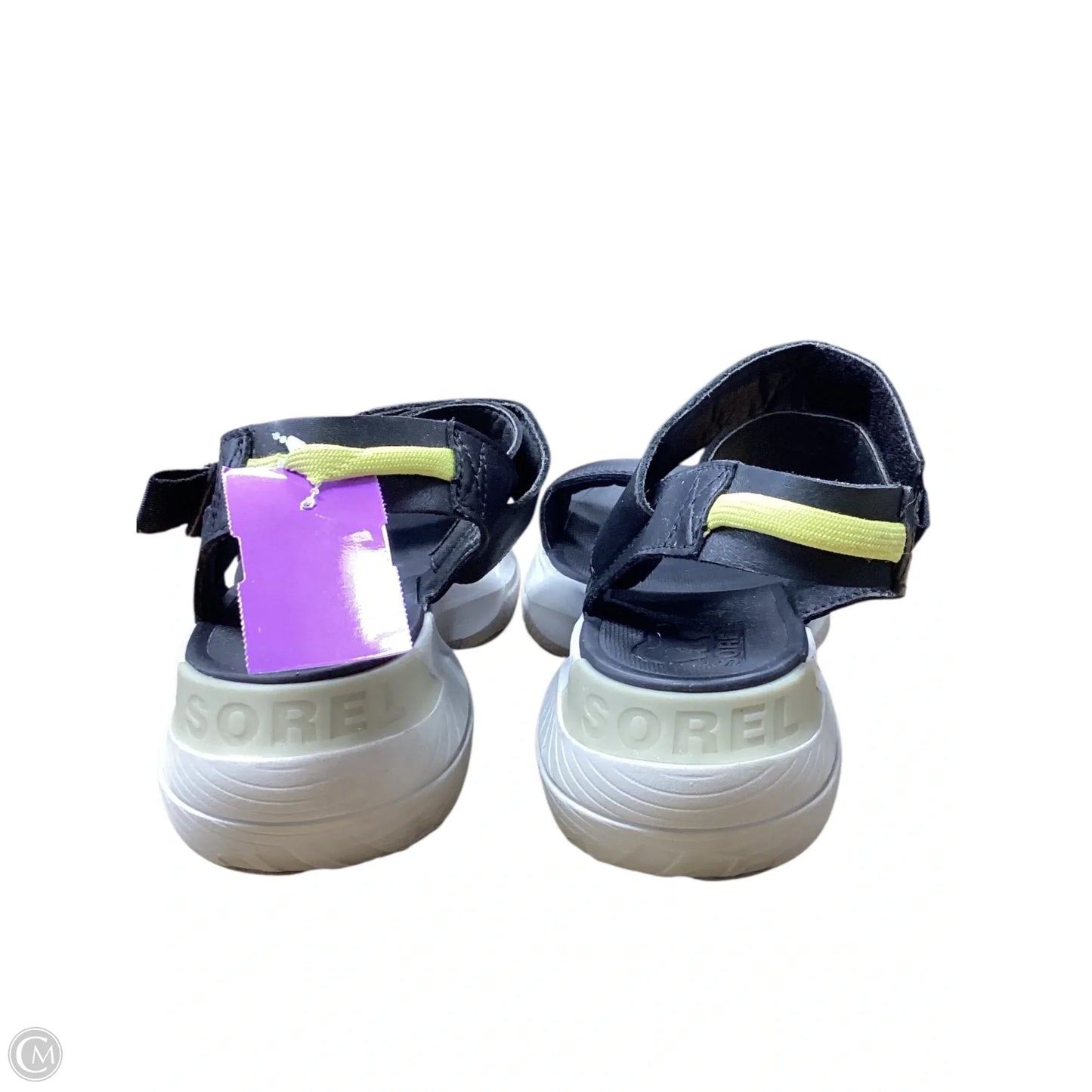 Sandals Flats By Sorel In Black, Size: 6.5