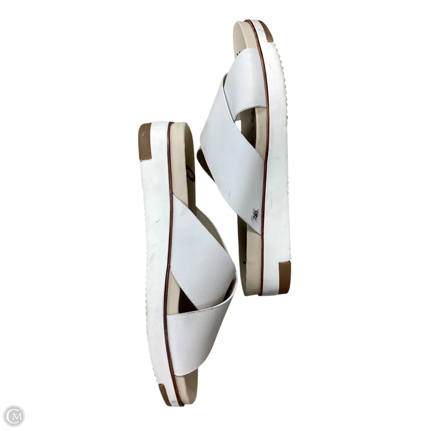 Sandals Flats By Sam Edelman In White, Size: 9