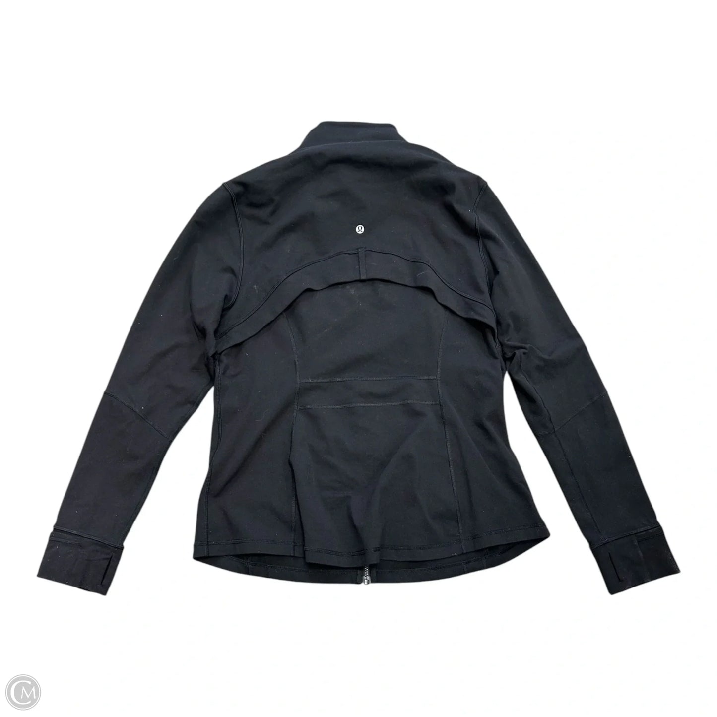 Athletic Jacket By Lululemon In Black, Size: 18