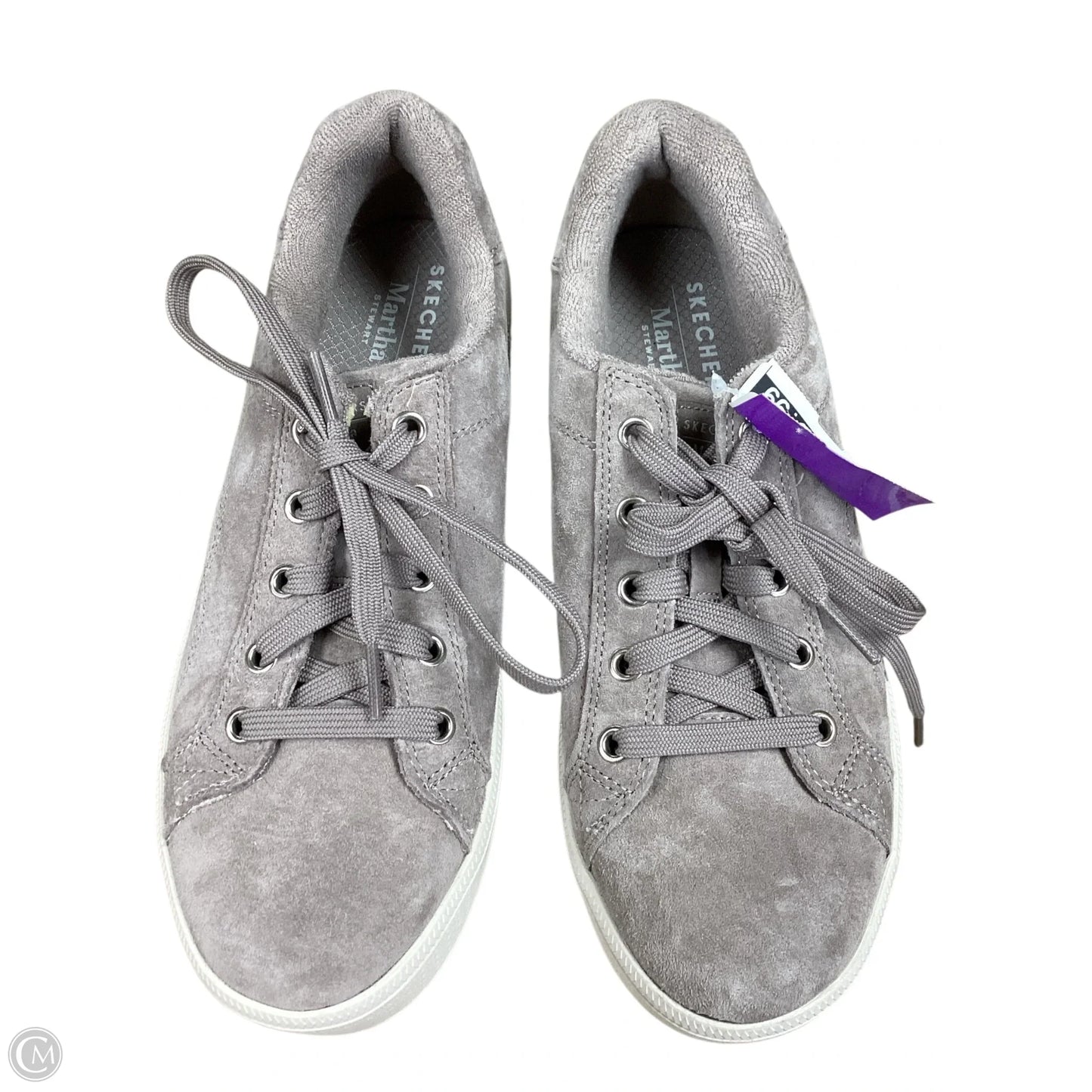 Shoes Sneakers By Skechers In Taupe, Size: 8