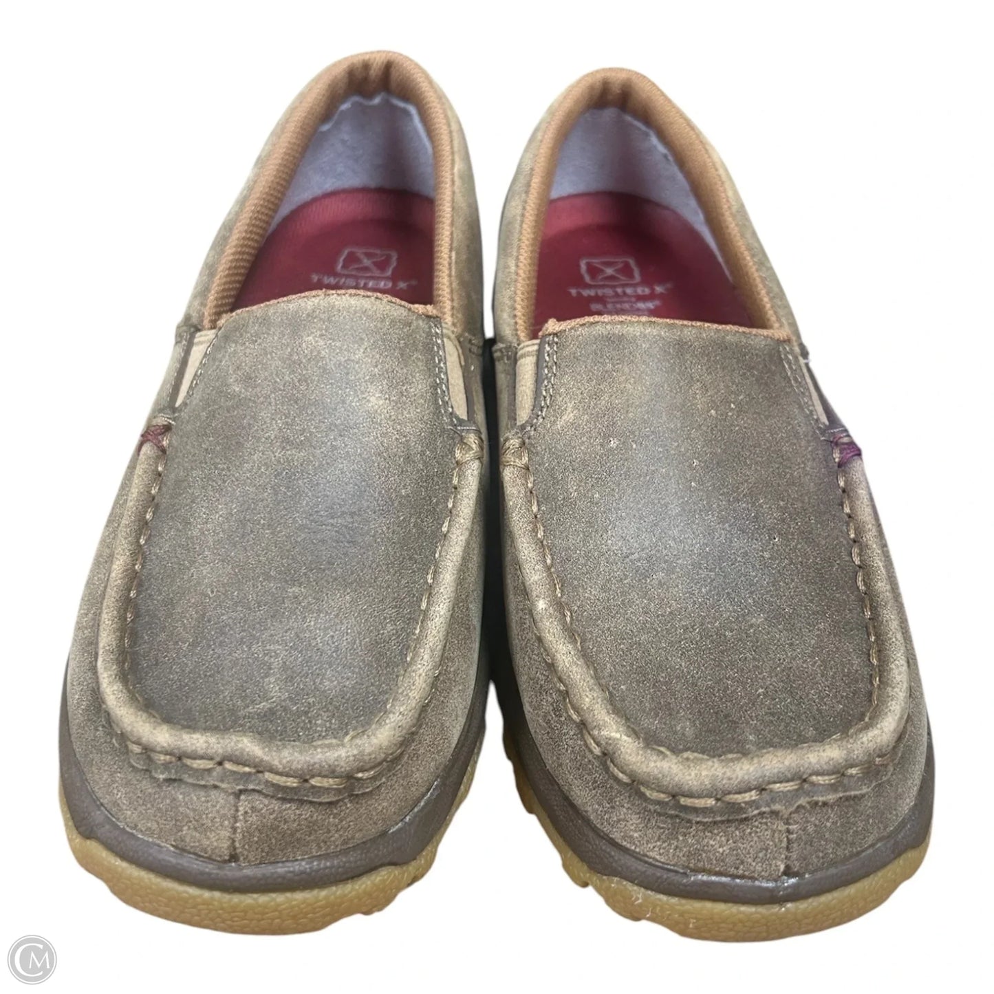 Shoes Flats By Cmb In Brown, Size: 7.5