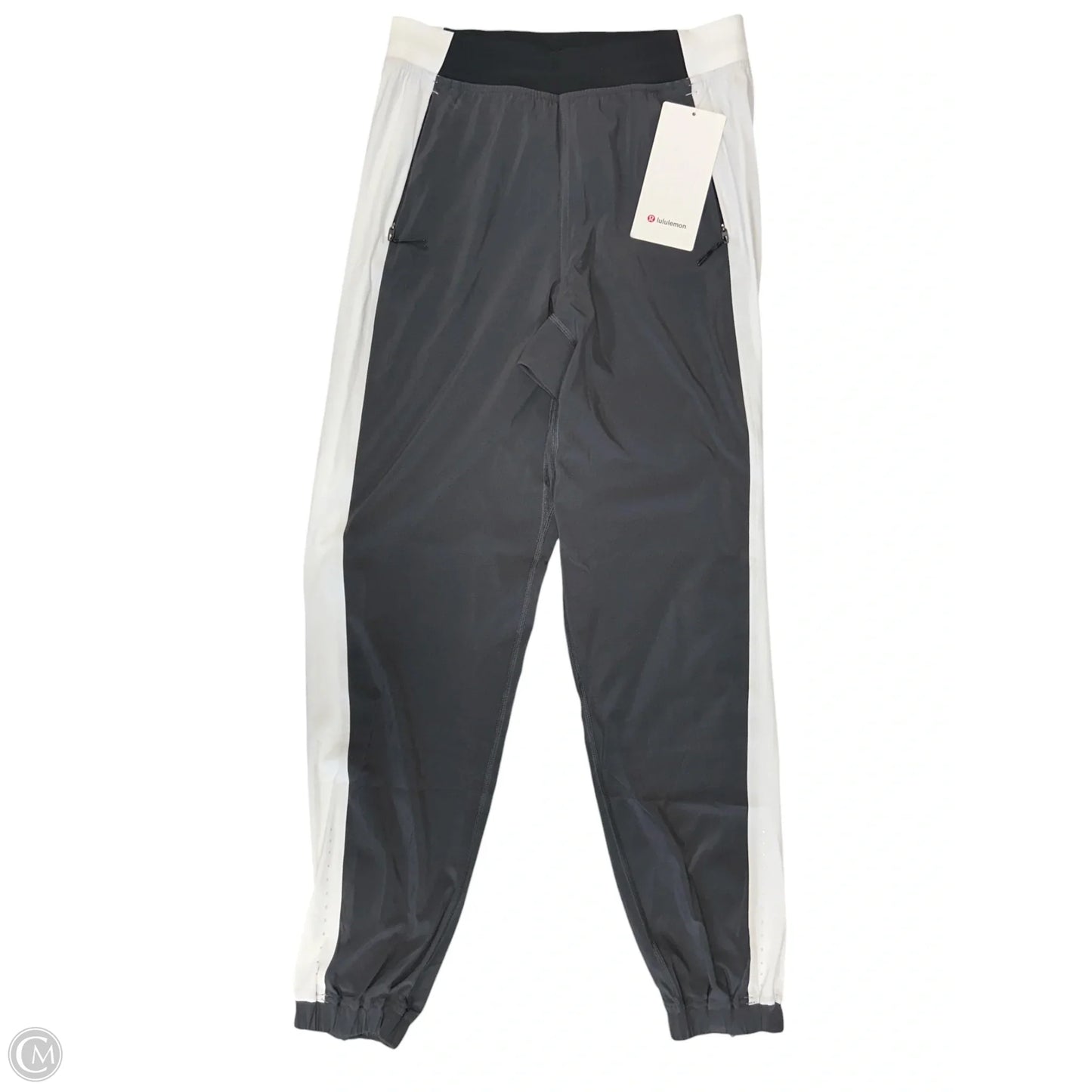 Athletic Pants By Lululemon In Black & White, Size: 6