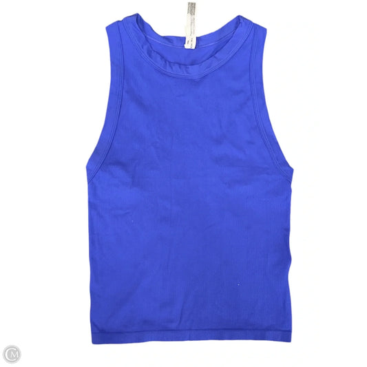 Athletic Tank Top By Free People In Blue, Size: M