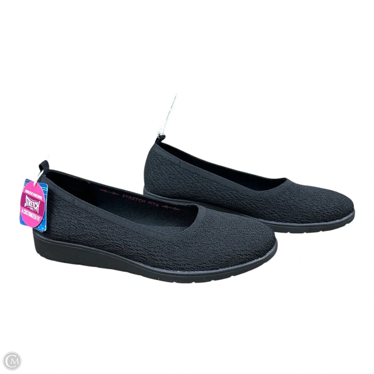 Shoes Flats By Skechers In Black, Size: 9.5