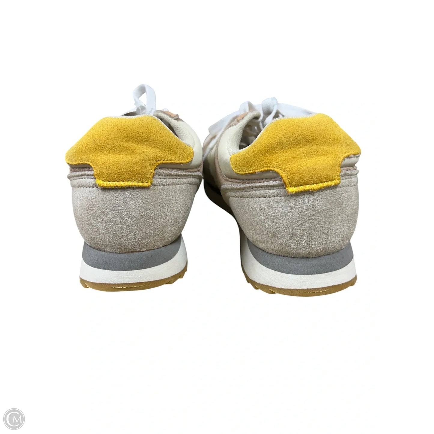 Shoes Sneakers By Cme In Tan & Yellow, Size: 6