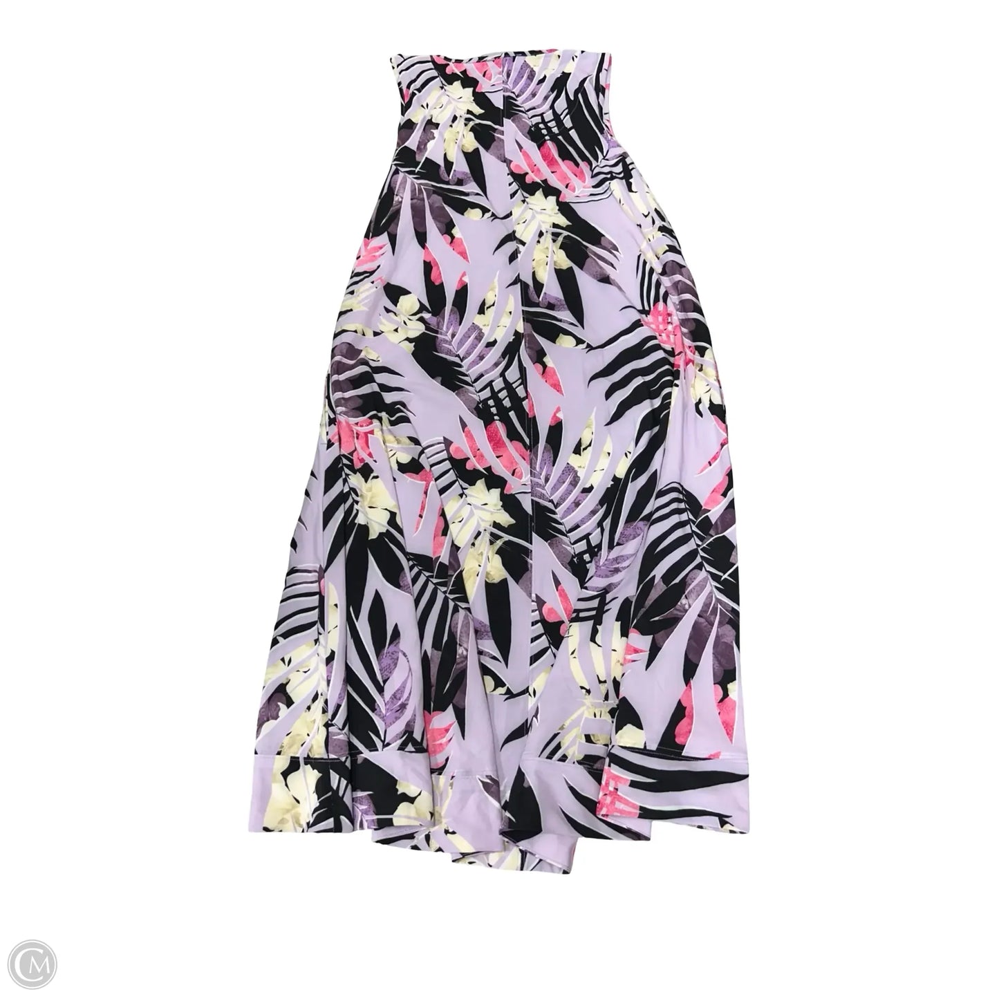 Dress Casual Midi By Chicos In Floral Print, Size: M