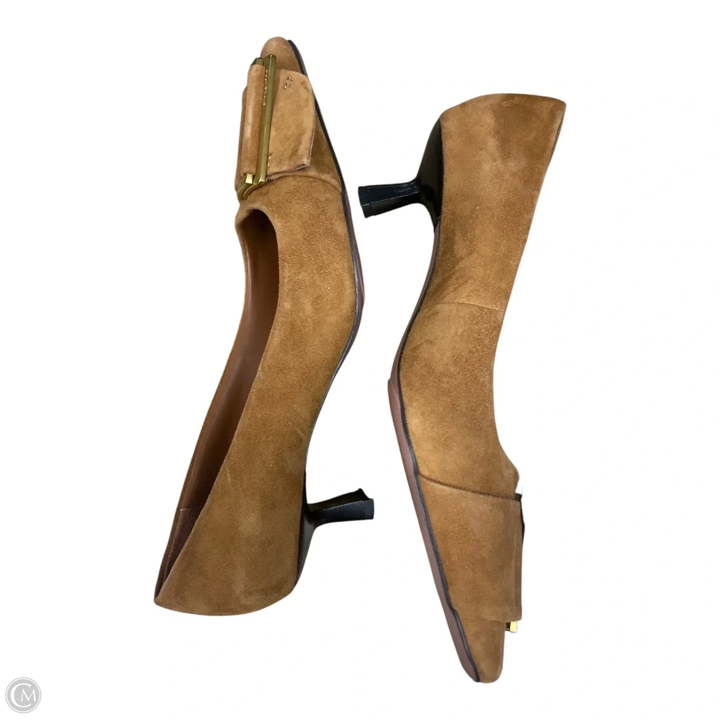 Shoes Heels Kitten By Franco Sarto In Brown, Size: 8
