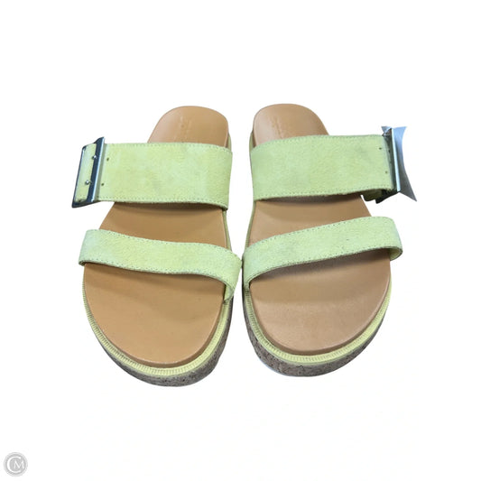 Sandals Flats By Sorel In Yellow, Size: 8