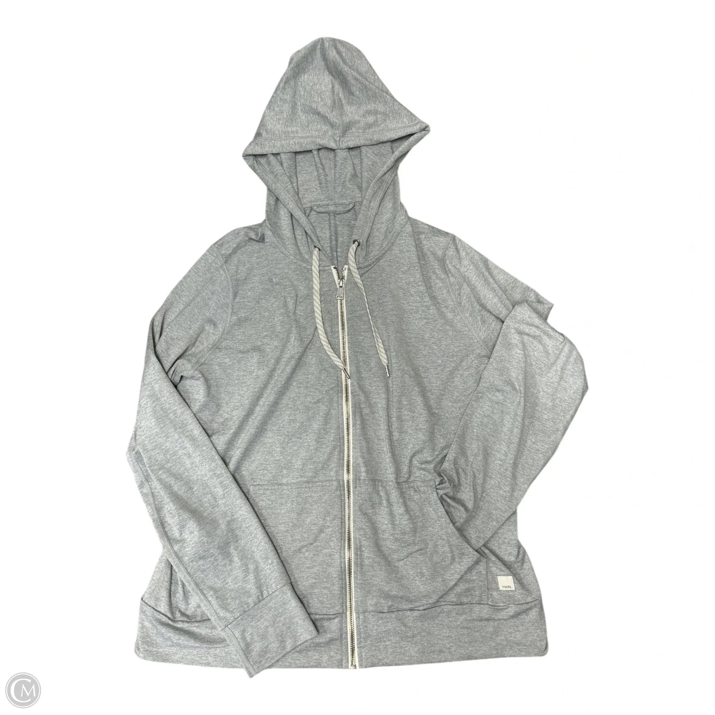 Athletic Jacket By Vuori In Grey, Size: Xl