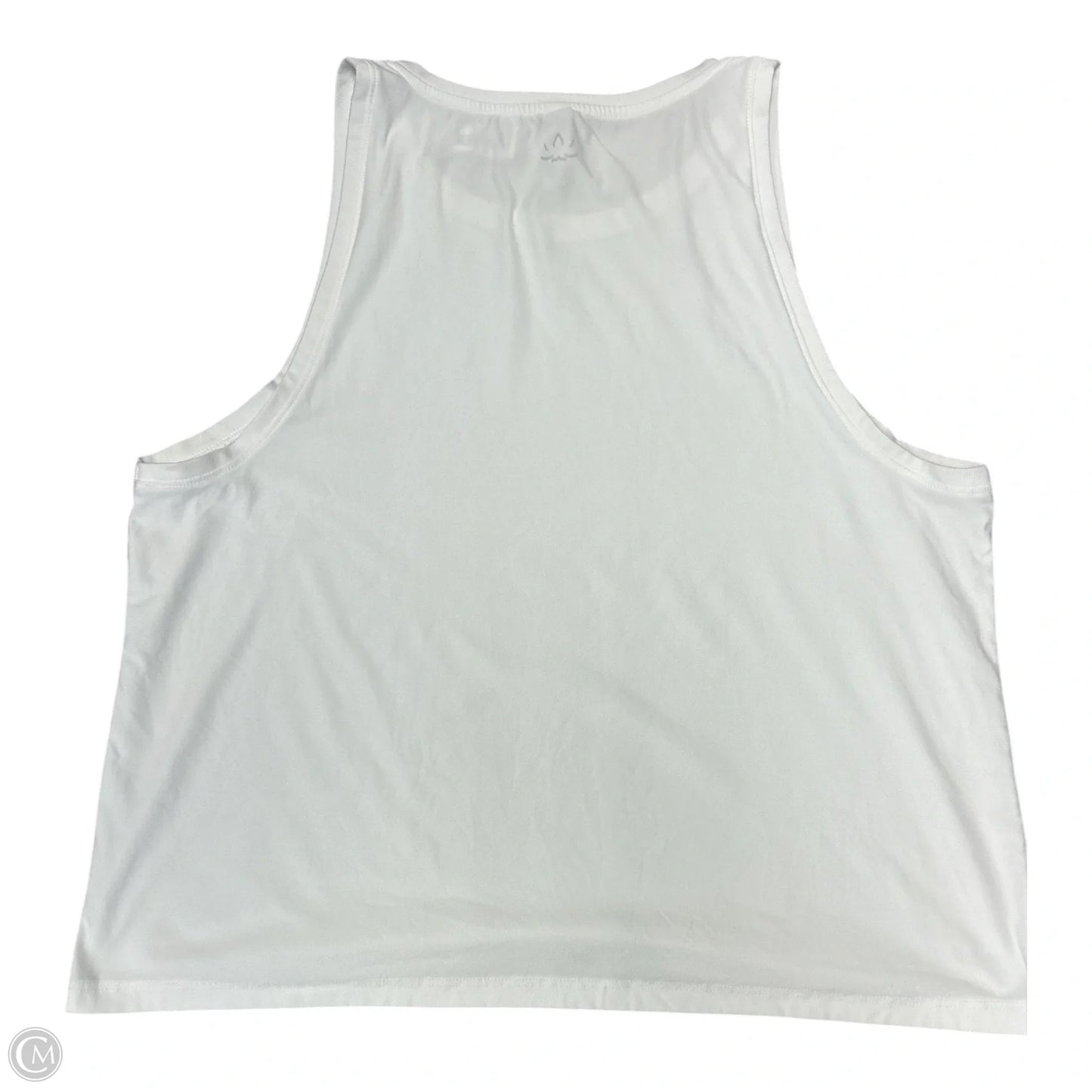 Athletic Tank Top By Beyond Yoga In White, Size: Xl