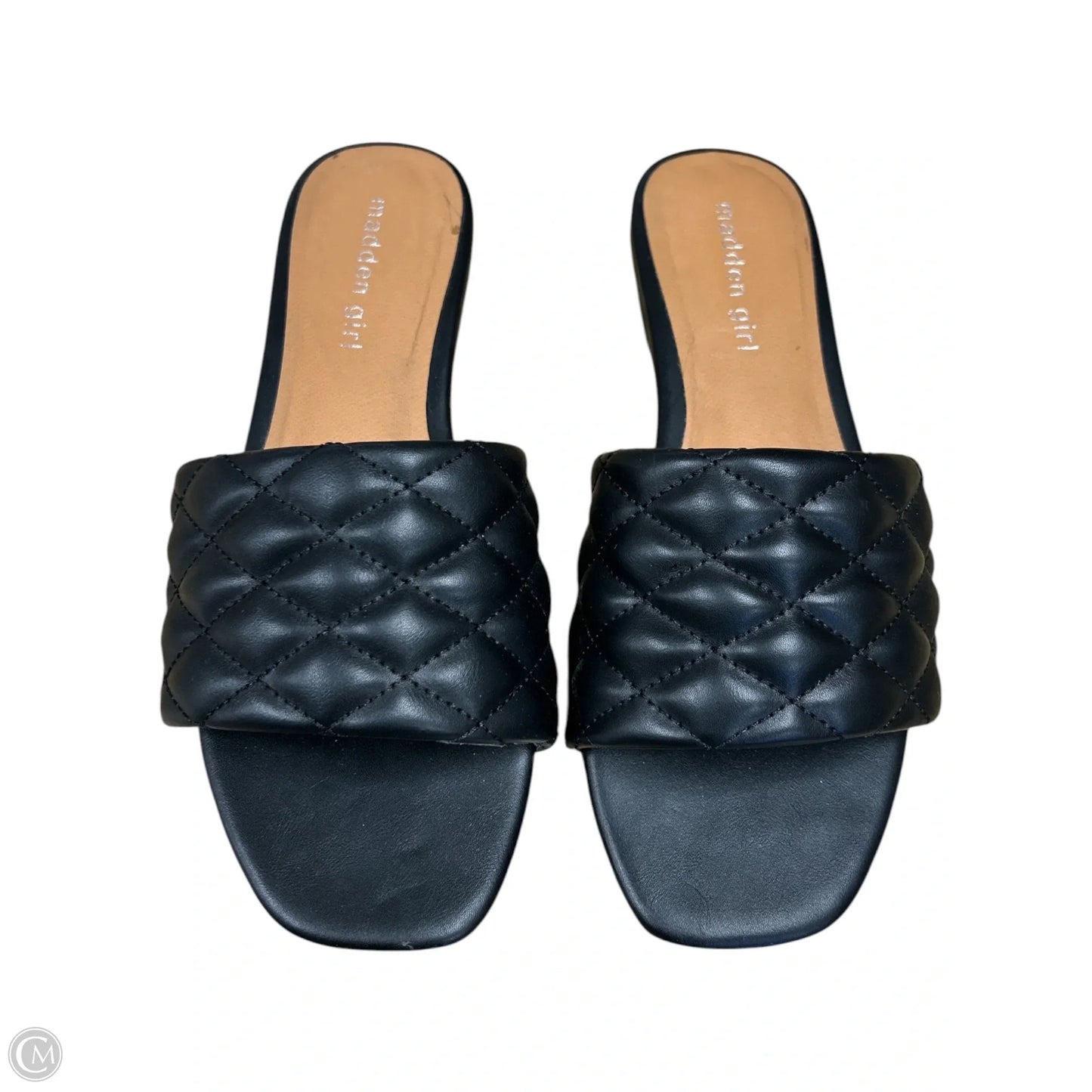 Sandals Flats By Madden Girl In Black, Size: 8