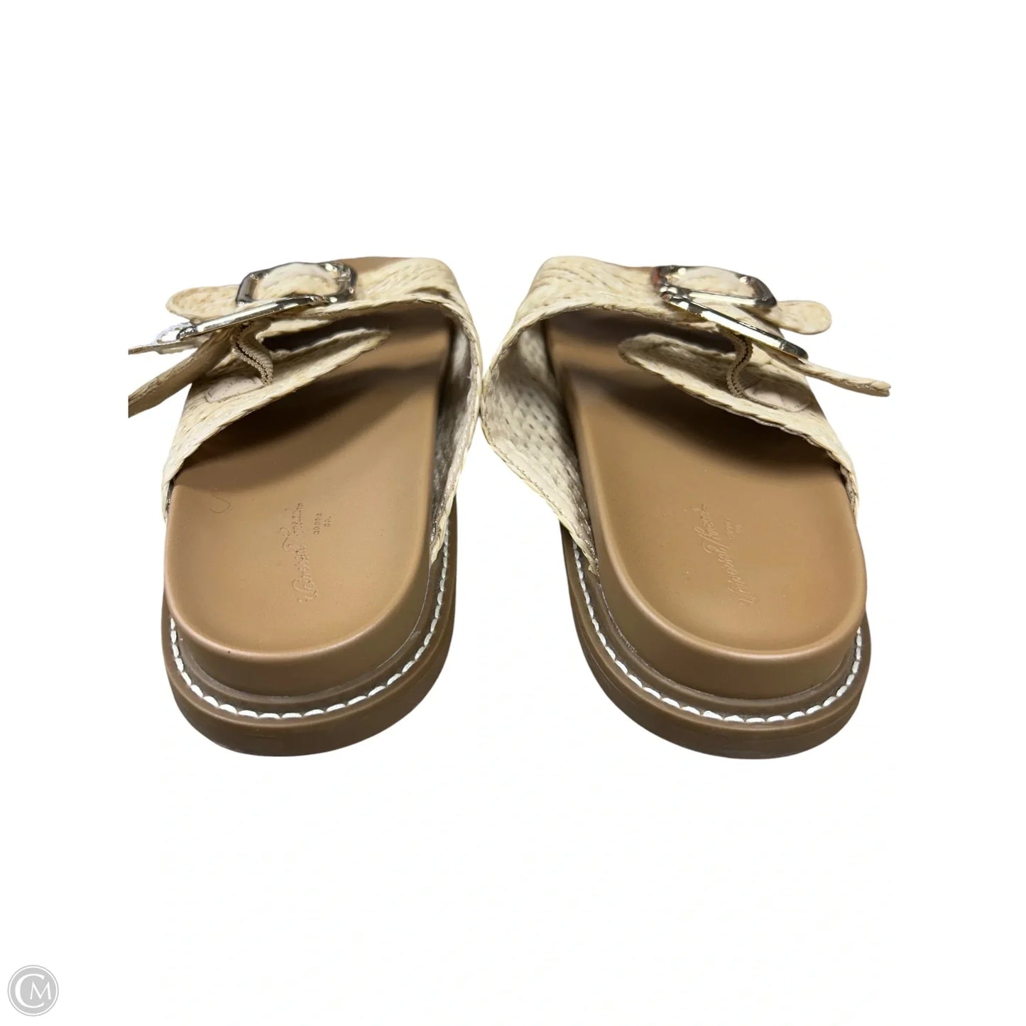 Sandals Flats By Universal Thread In Tan, Size: 8.5