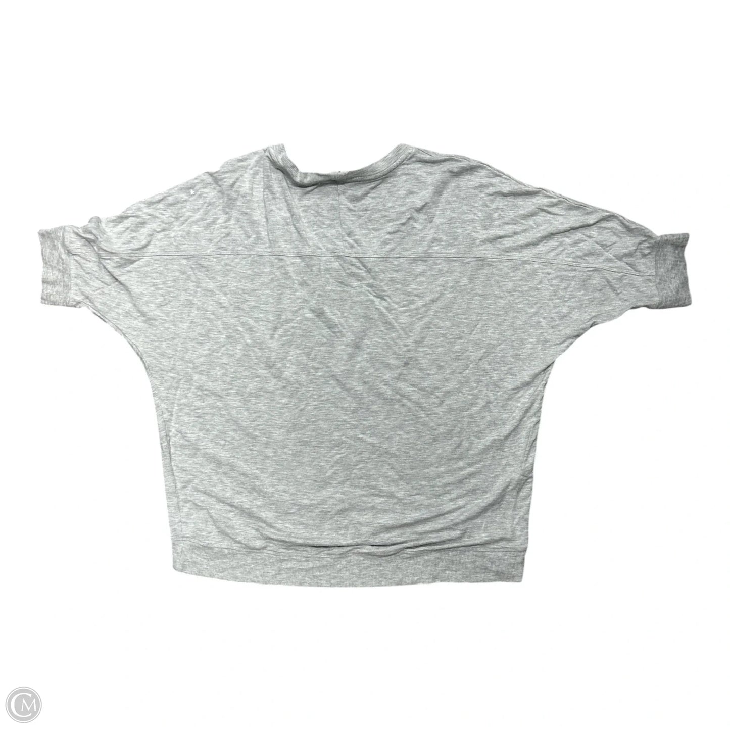 Top Short Sleeve By Cabi In Grey, Size: Osfm