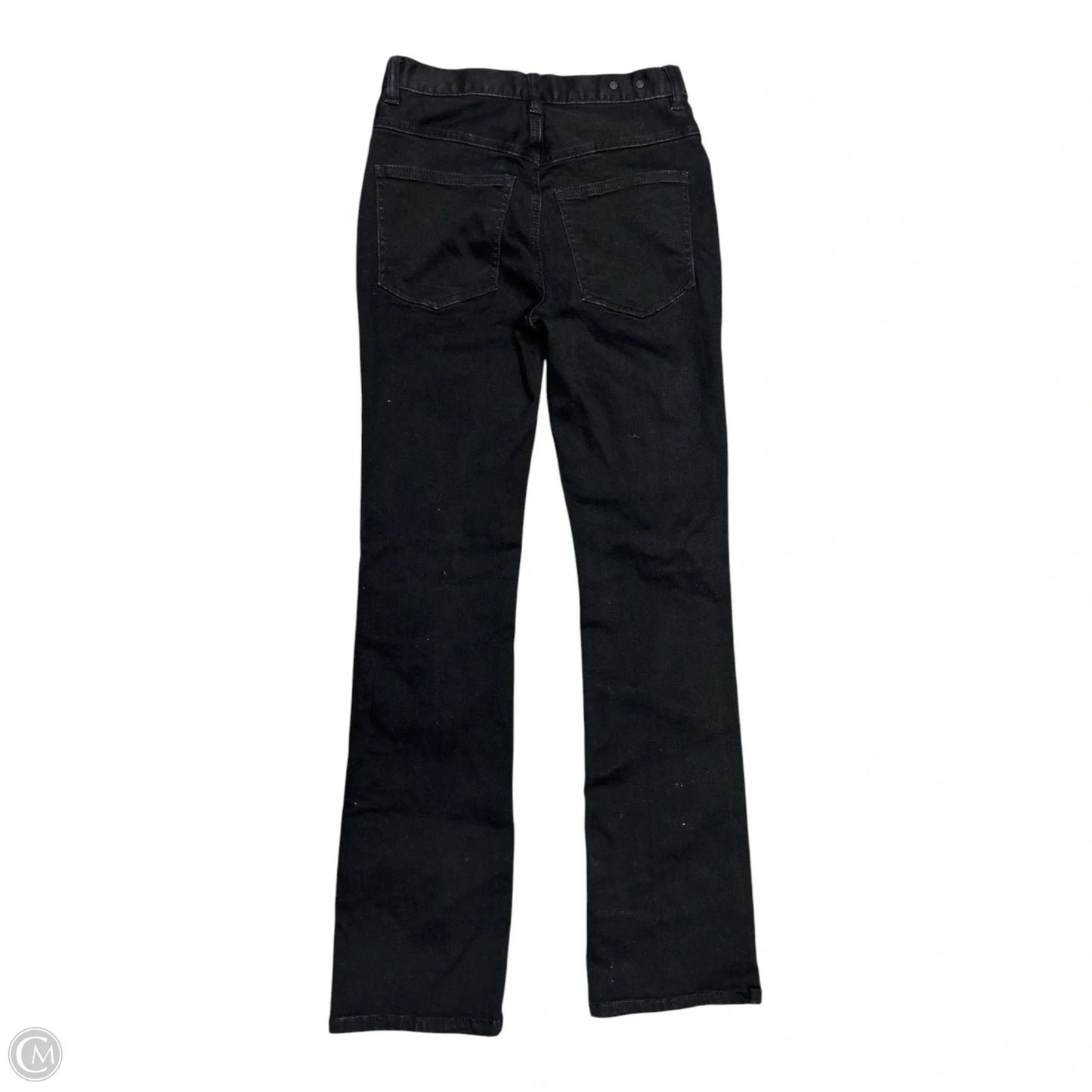 Jeans Straight By Cabi In Black Denim, Size: 0