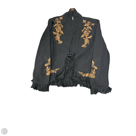 Cardigan By Free People In Black & Brown, Size: S