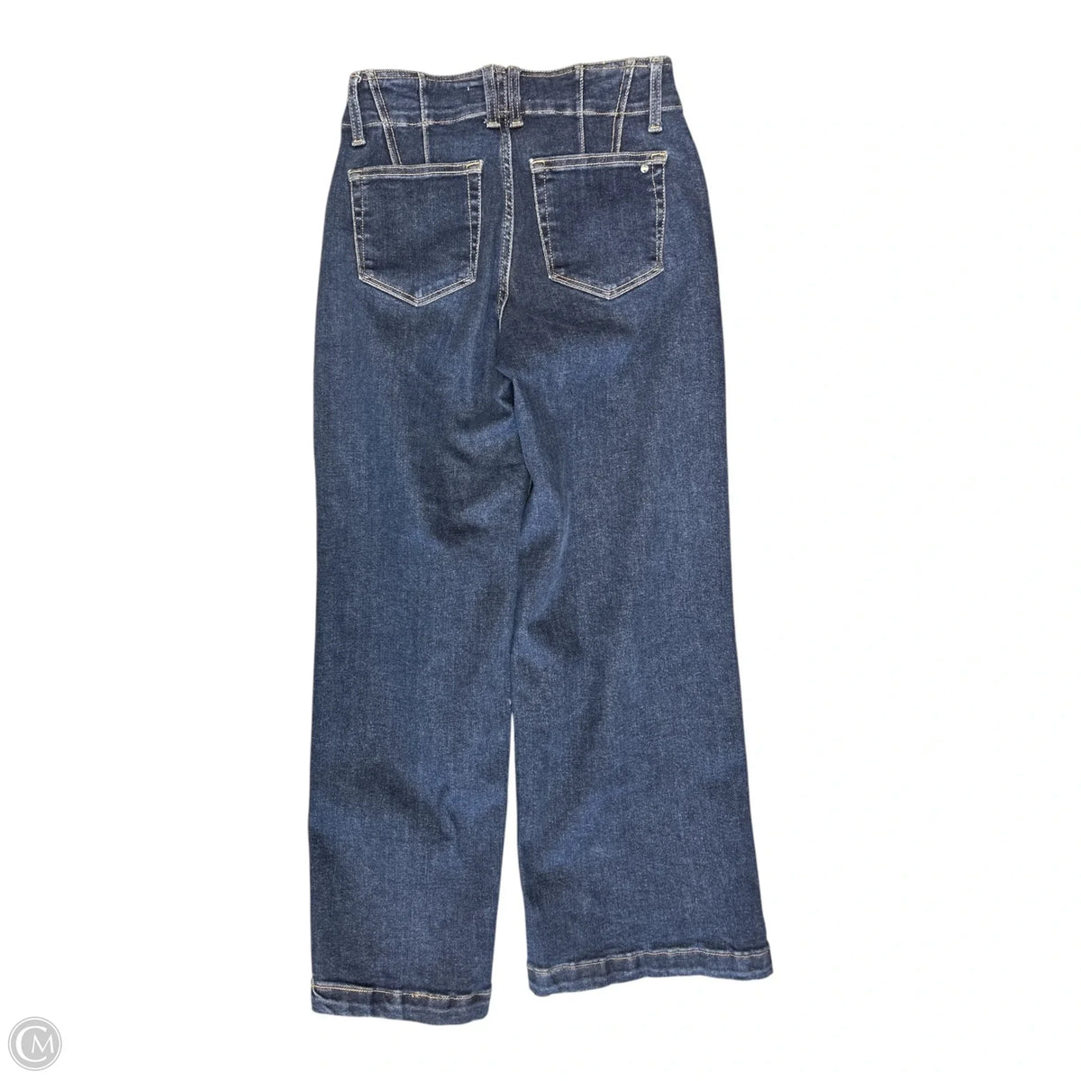 Jeans Wide Leg By Cmc In Blue Denim, Size: 0