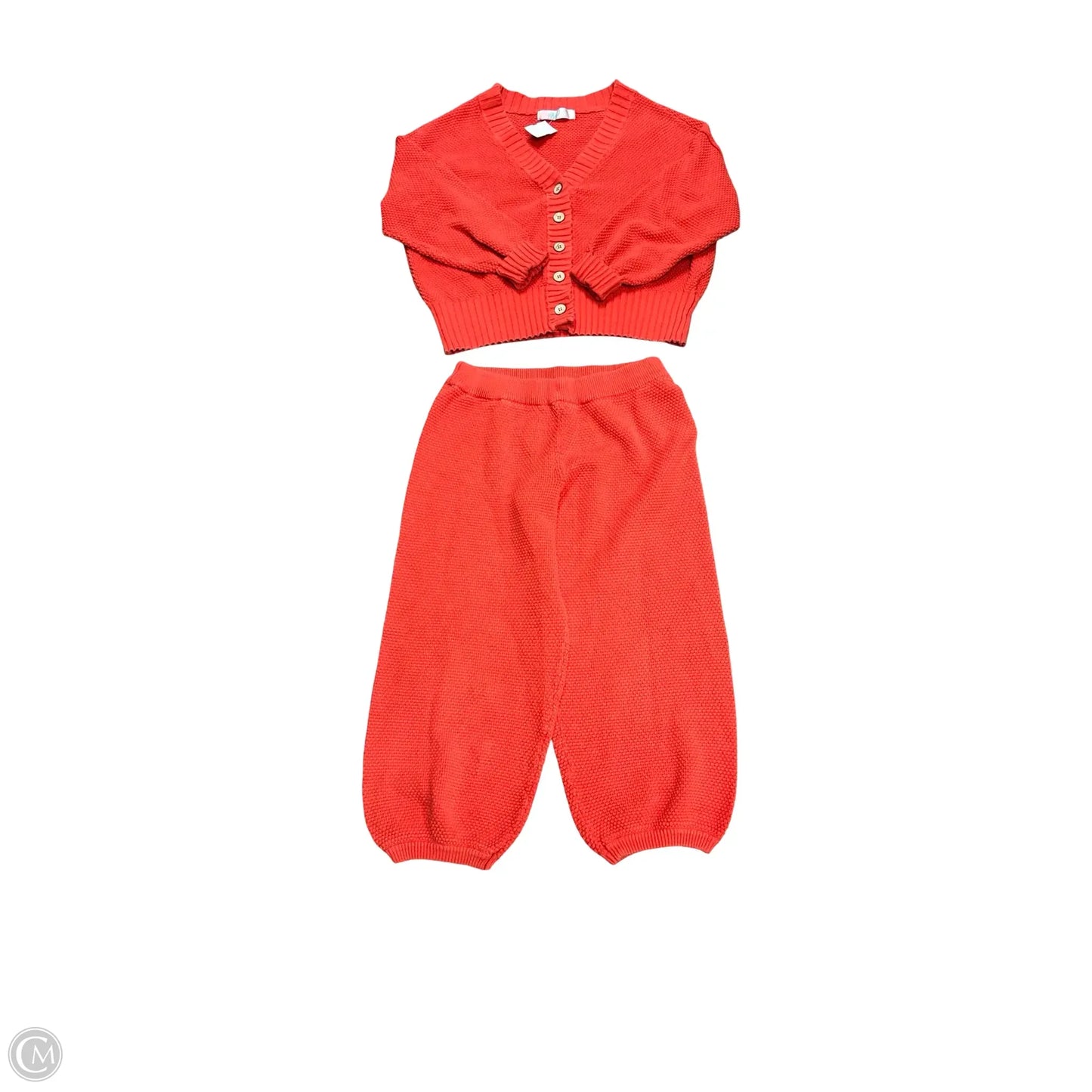 Pants Set 2pc By Free People In Orange, Size: S