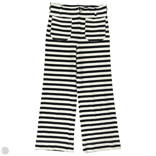 Pants Other By Maeve In Black & Cream, Size: 8
