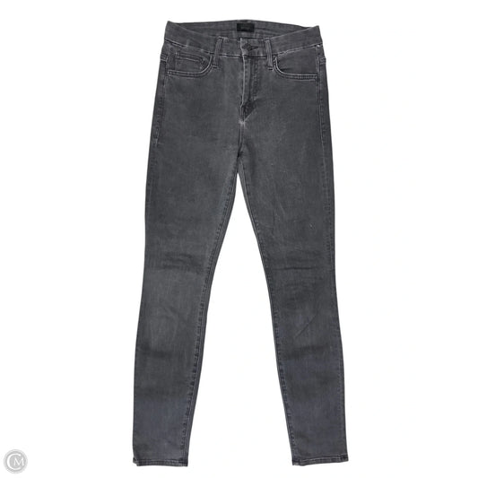 Jeans Skinny By Mother In Black Denim, Size: 0