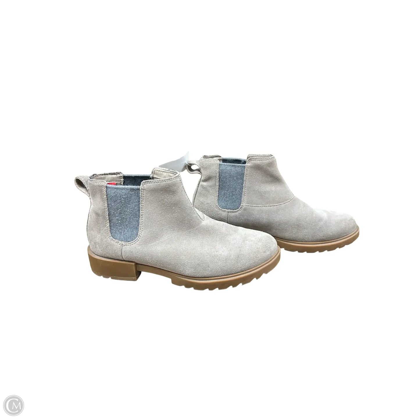 Boots Ankle Heels By Sorel In Tan, Size: 8