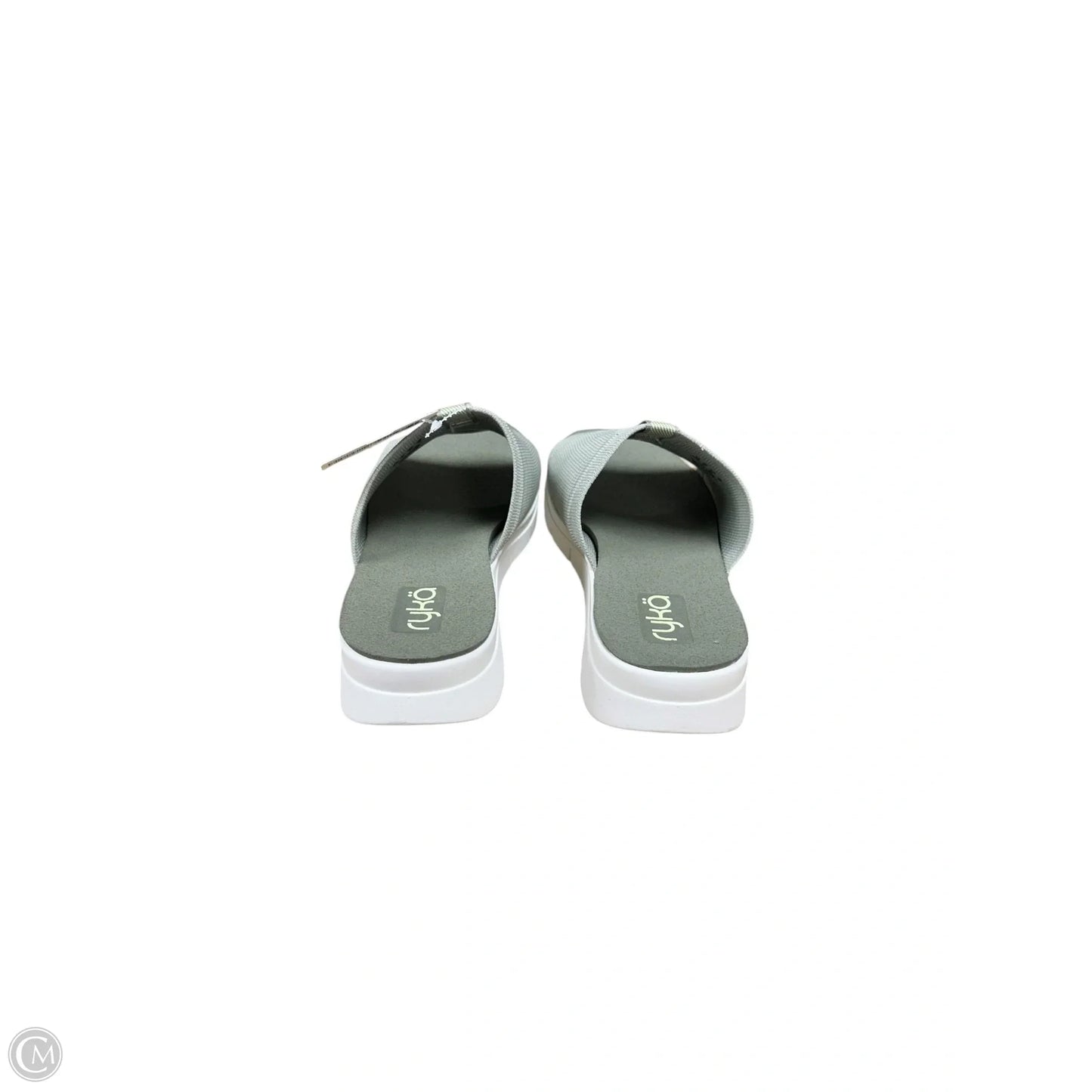 Sandals Flats By Ryka In Green, Size: 8.5
