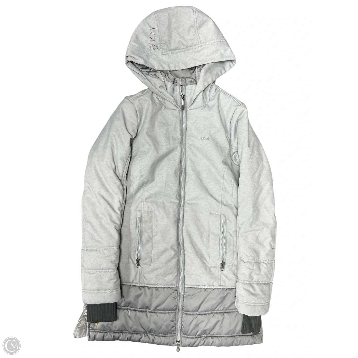 Coat Parka By Lole In Grey, Size: S