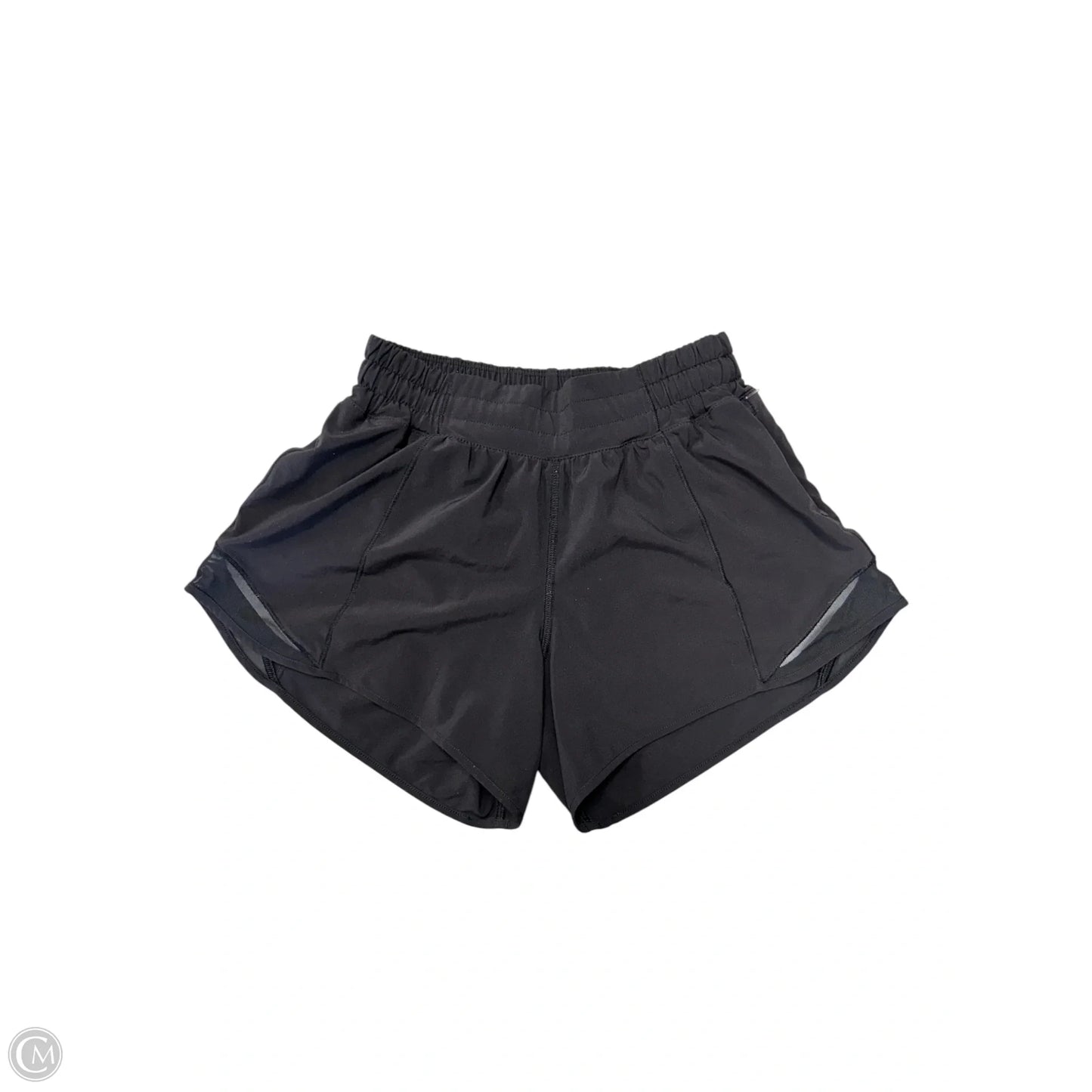 Athletic Shorts By Lululemon In Black, Size: 4